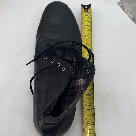 BedStu Black Leather lace up chukka boots size 9 MN4062 main image 12